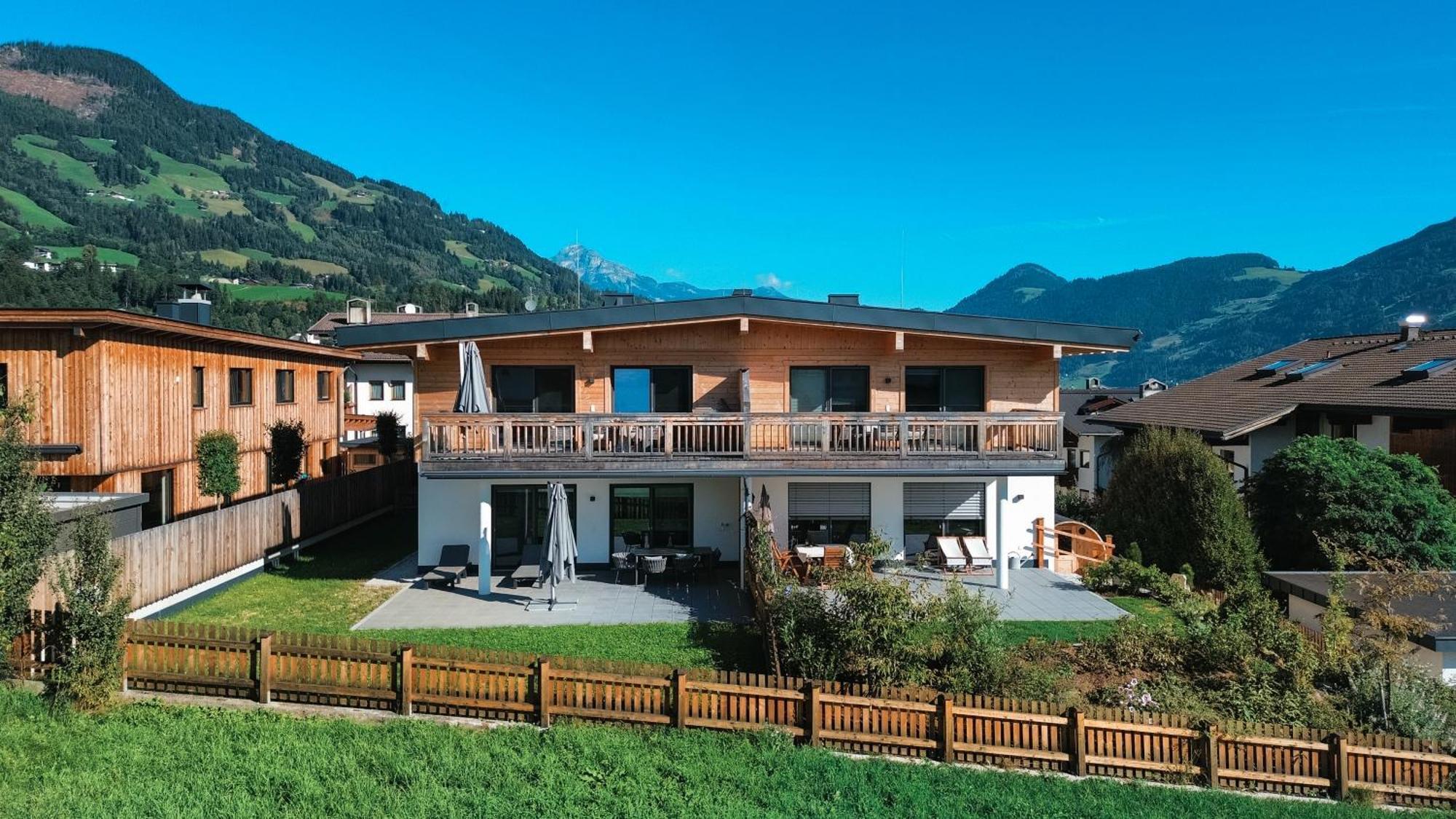 Veronikas Relax & Family Suite - Sun Terrace And Car Park By Alpenluxus Appartements Fügen Kültér fotó